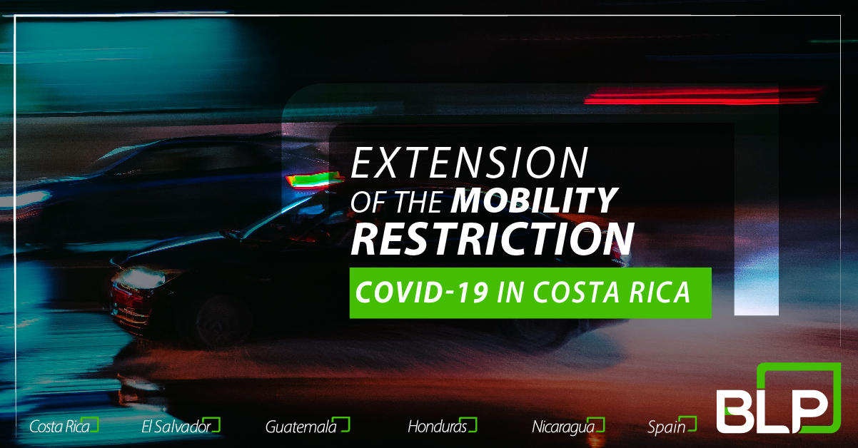 Extension of the mobility restriction from April 3 to 12 in Costa Rica