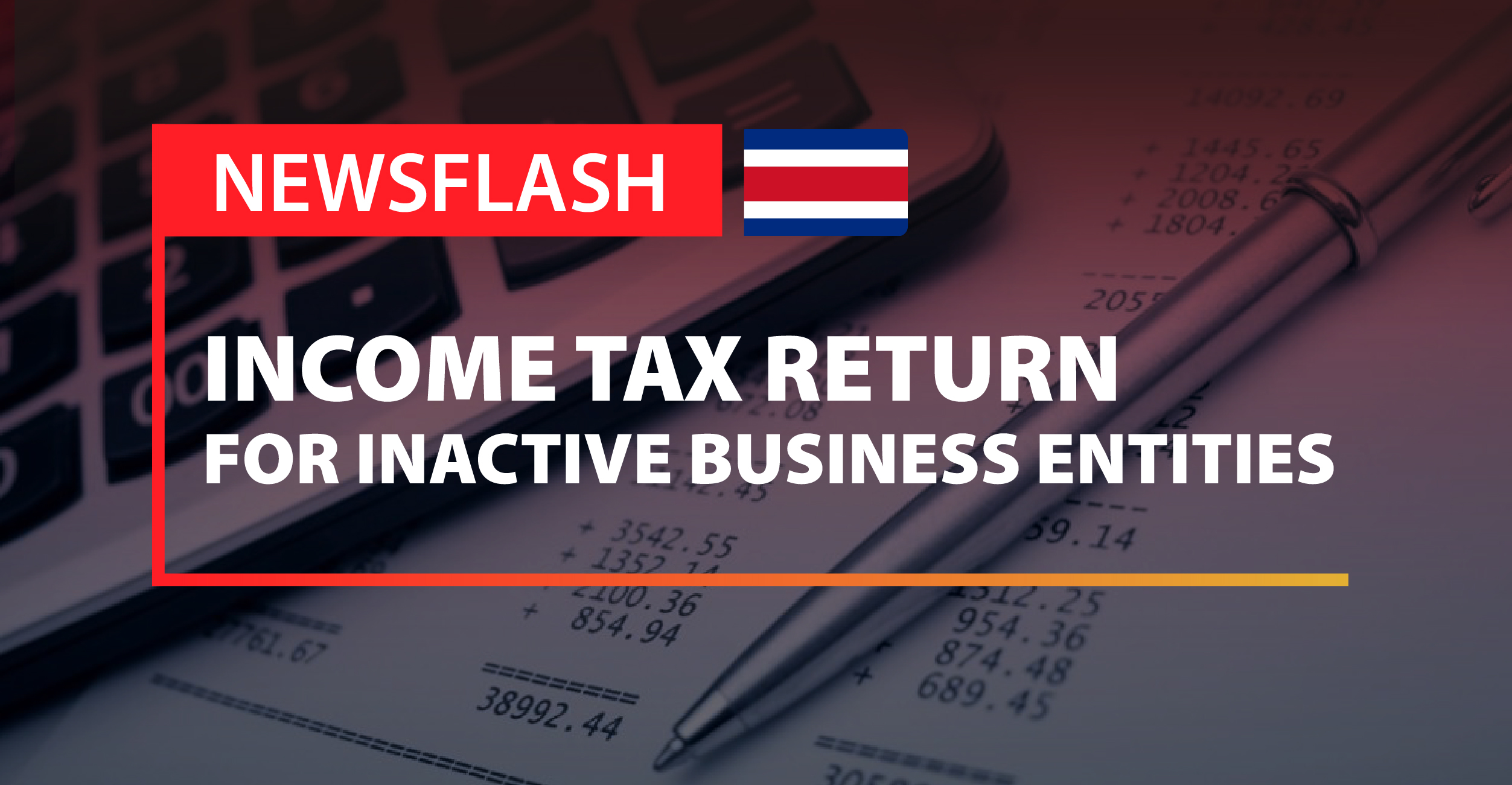 Income Tax Return for Inactive Business Entities in Costa Rica