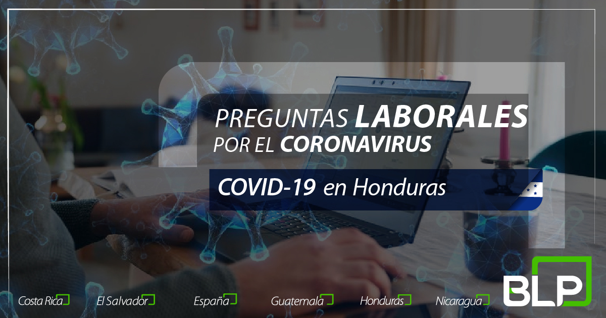 Preguntas Laborales en Honduras por el Coronavirus COVID-19