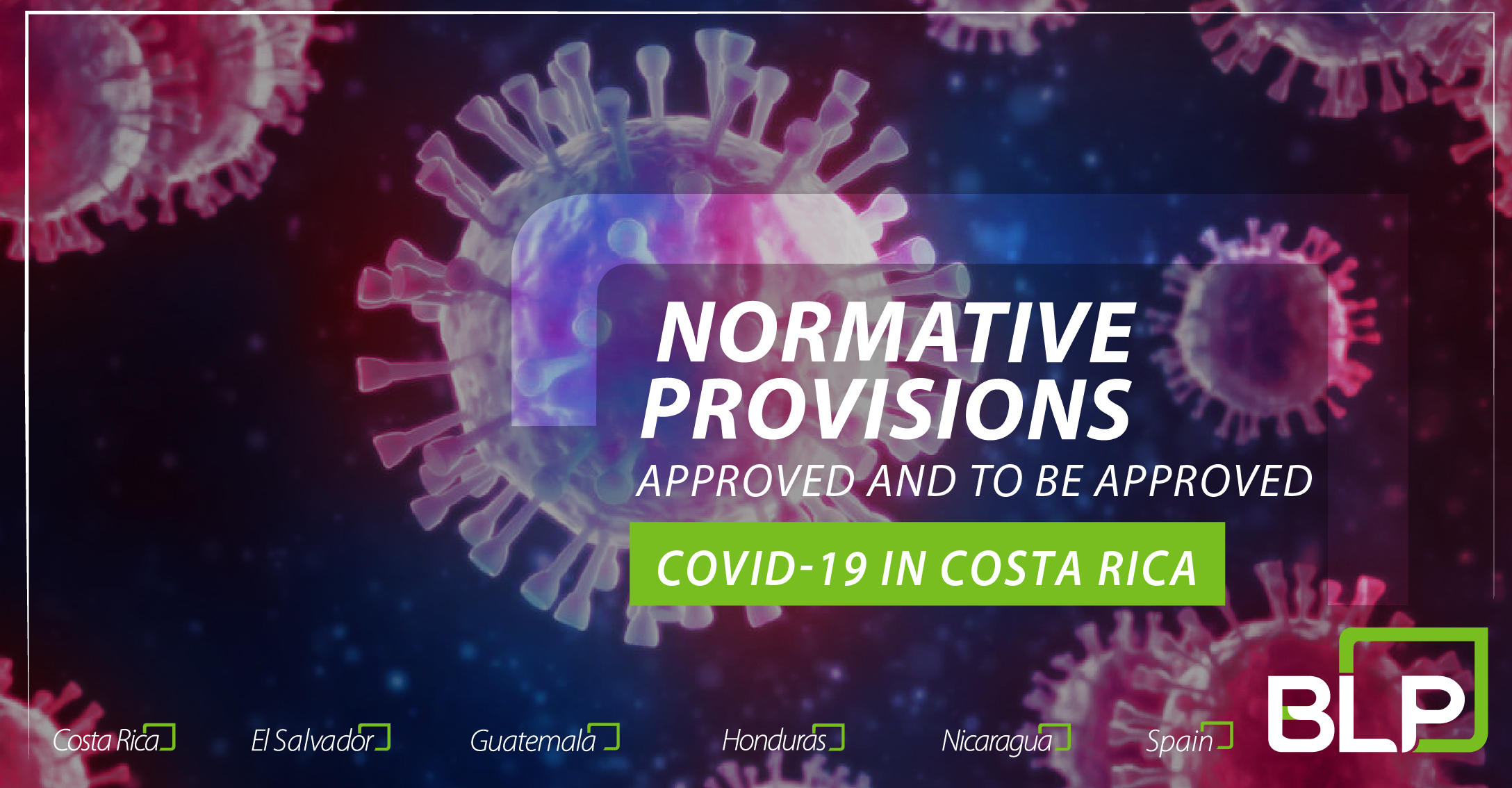 Normative provisions based on COVID-19 in Costa Rica