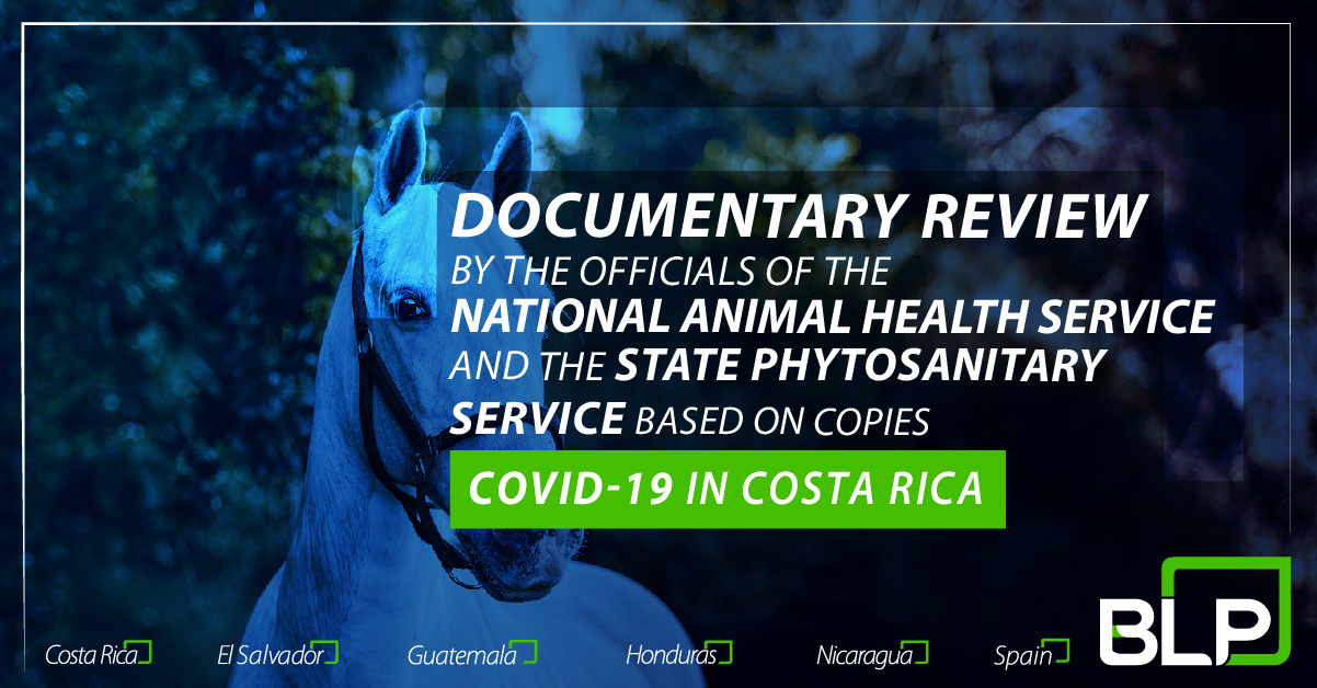 Documentary review by SENASA during COVID-19 pandemic in Costa Rica