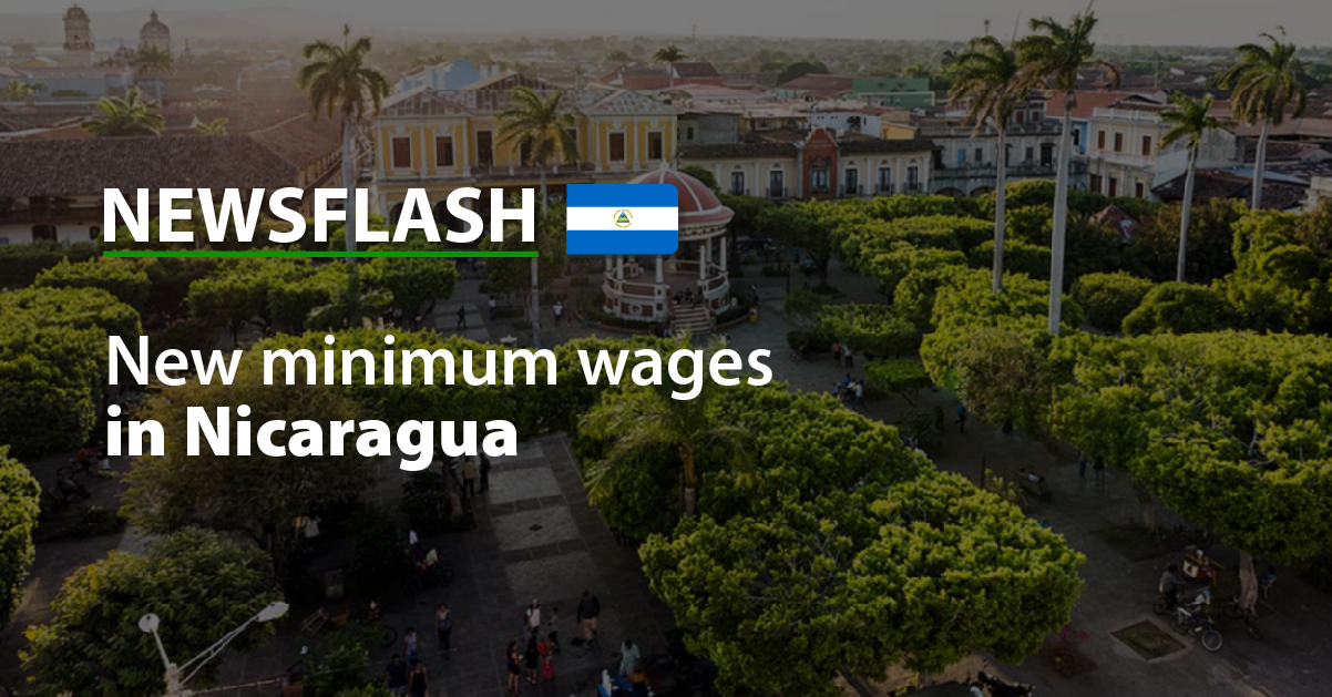 New minimum wages in Nicaragua