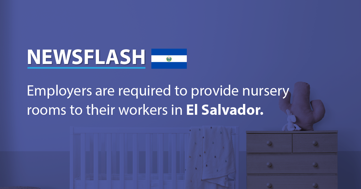 Legislative changes to employers’ obligation to provide daycare services to their employees in El Salvador