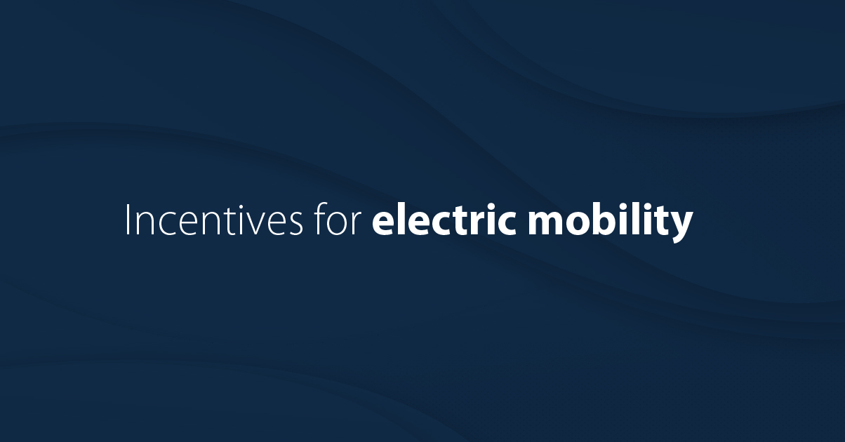 Incentives for electric mobility