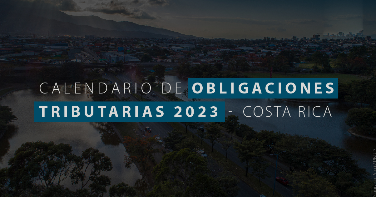 Calendario de obligaciones tributarias 2023 - Costa Rica