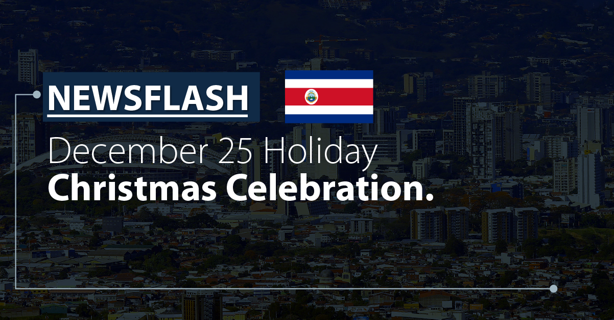 Holiday in Central America: December 25