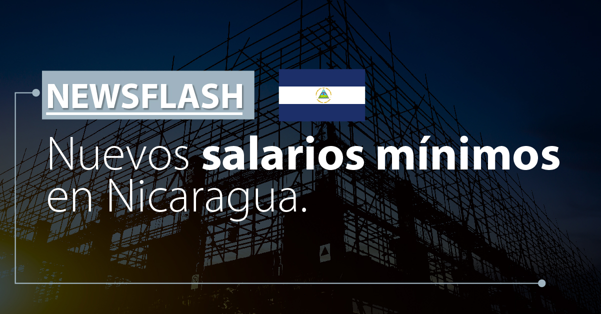 Nuevos salarios mínimos 2023 Nicaragua
