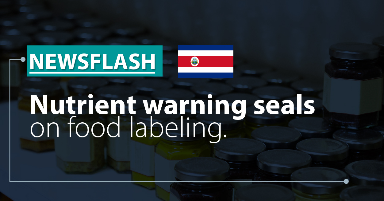 Nutrient Warning Seals on Food Labeling