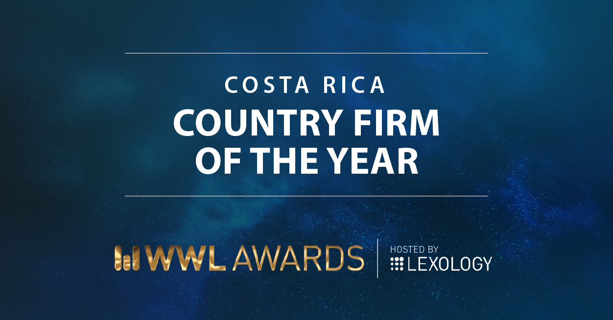 BLP is honored at the 2023 Who’s Who Legal Awards: Costa Rica - Country Firm of the Year