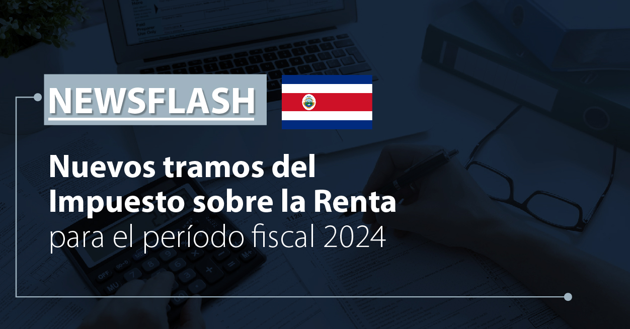 Nuevos tramos del Impuesto sobre la Renta para el período fiscal 2024