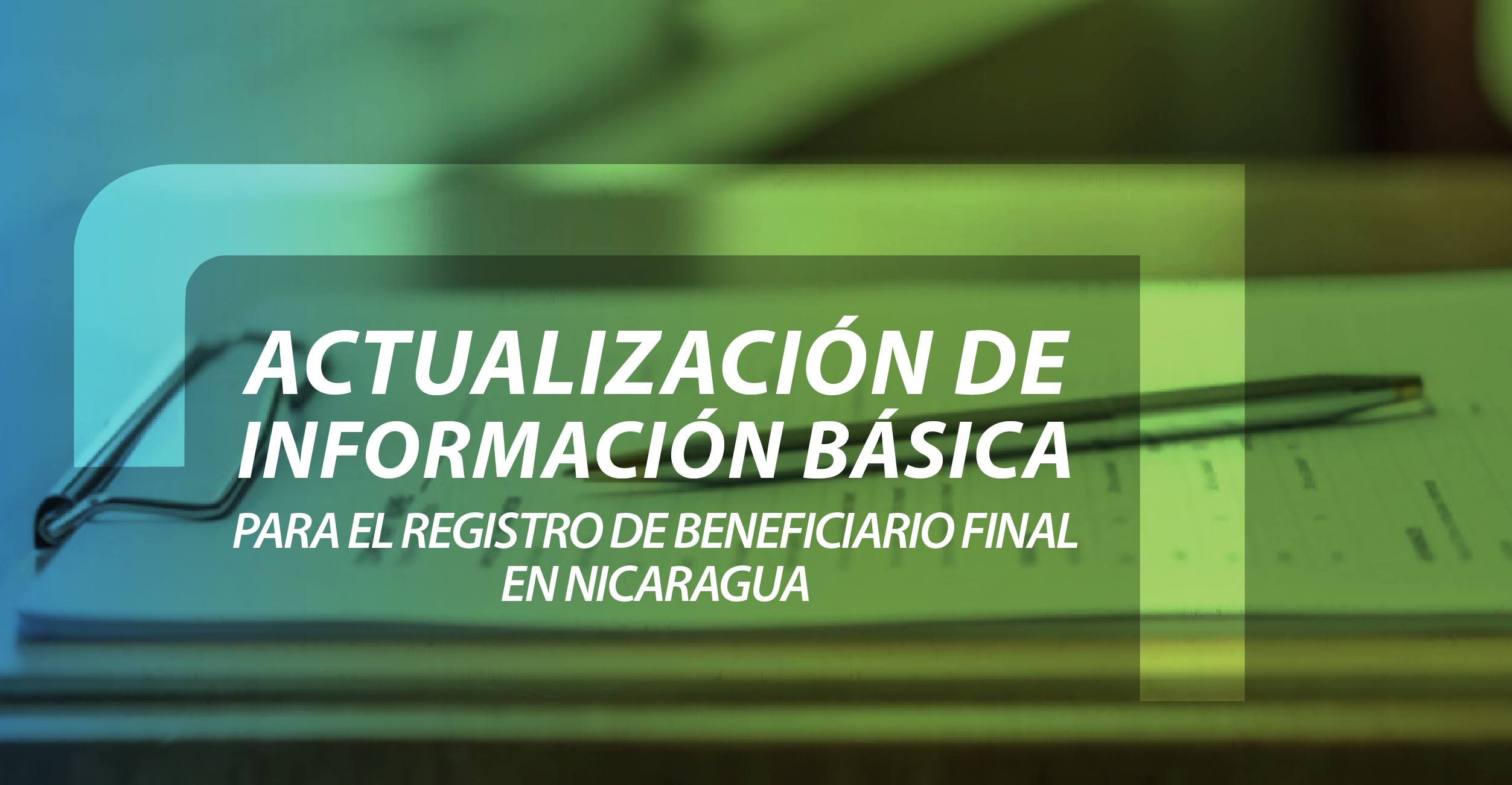 Actualización En Relación Con El Registro De Beneficiario Final En