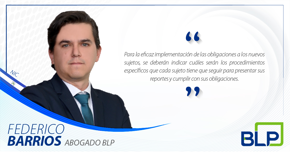 Reforma a Ley de La Unidad de Análisis Financiero ratifica la incorporación de Abogados y Notarios Públicos como Sujetos Obligados en Nicaragua